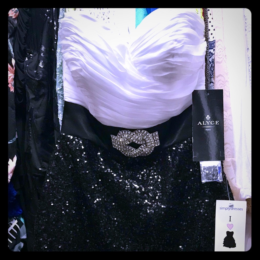 NWT Beautiful Alyce Paris Prom Dress